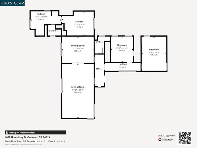 1627 Humphrey Dr, Concord, CA 94519