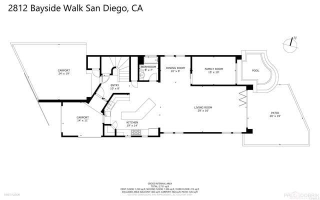 2812 Bayside Walk, San Diego, CA 92109