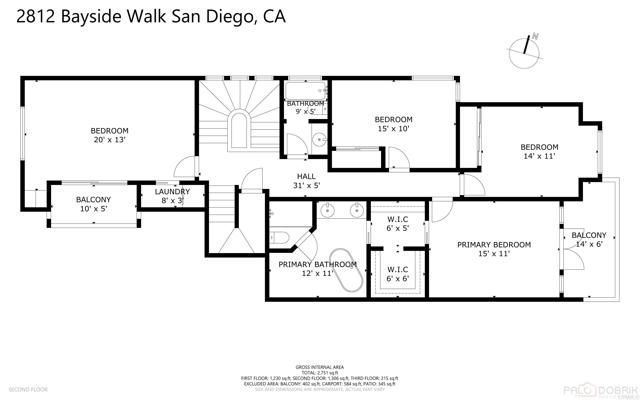 2812 Bayside Walk, San Diego, CA 92109