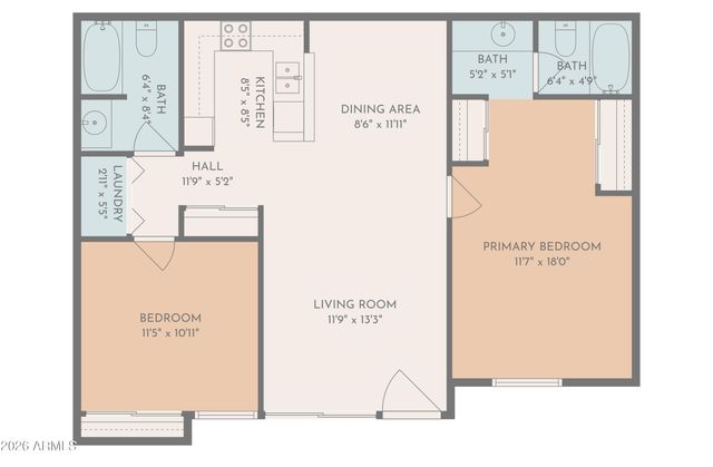 5757 W Eugie Avenue 2114, Glendale, AZ 85304