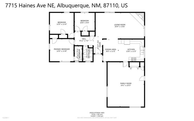 7715 Haines Avenue NE, Albuquerque, NM 87110