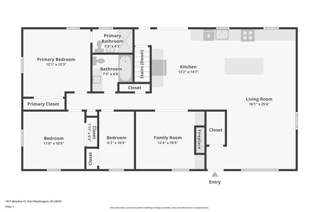 1517 Meadow COURT, Port Washington, WI 53074