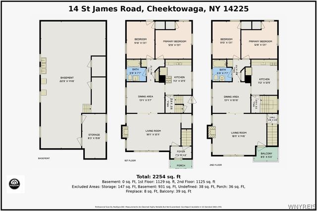 14 Saint James Road, Cheektowaga, NY 14225