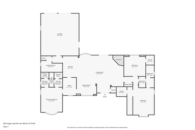 5021 Sugar Lake Road, Fort Worth, TX 76103