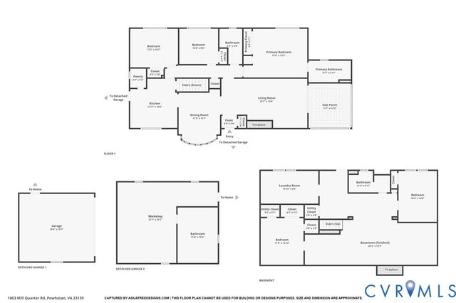 1863 Mill Quarter Rd, Powhatan, VA 23139