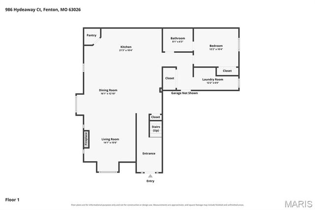 986 Hydeaway Ct, Fenton, MO 63026