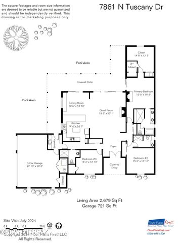 7861 N Tuscany Drive, Tucson, AZ 85742