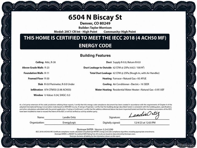 6504 N Biscay Street, Denver, CO 80249
