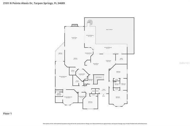 2101 N POINTE ALEXIS DRIVE, Tarpon Springs, FL 34689