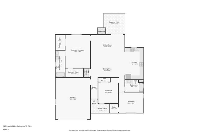 705 Lynnfield Drive, Arlington, TX 76014