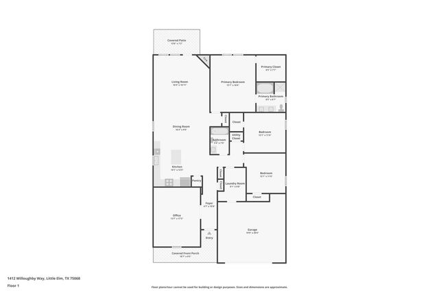 1412 Willoughby Way, Little Elm, TX 75068