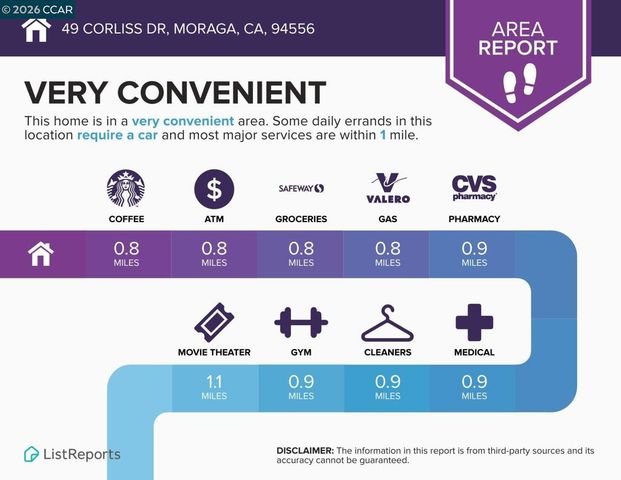 49 Corliss Dr, Moraga, CA 94556