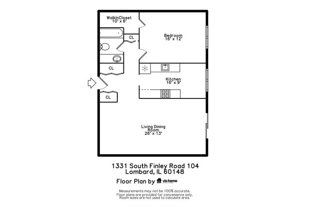 1331 S Finley Road 104, Lombard, IL 60148