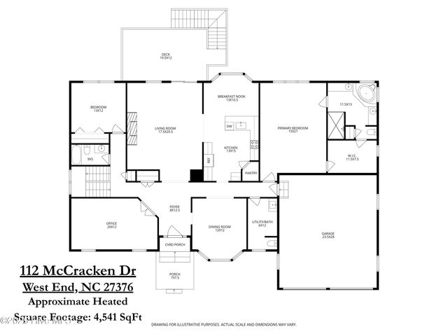 112 Mccracken Drive, West End, NC 27376
