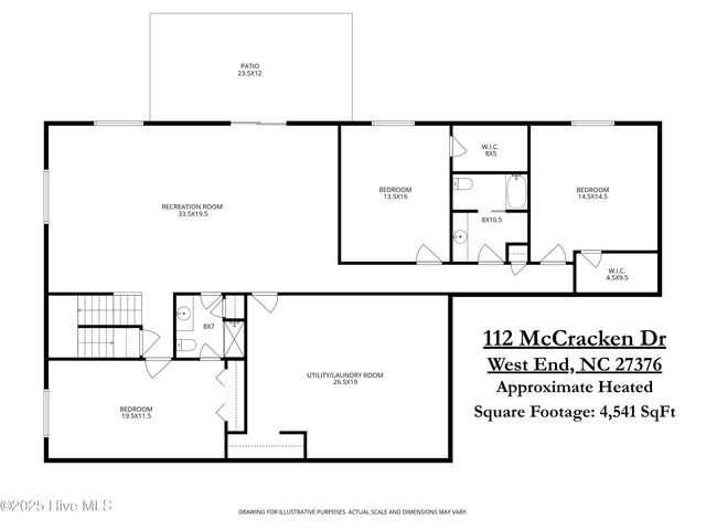 112 Mccracken Drive, West End, NC 27376