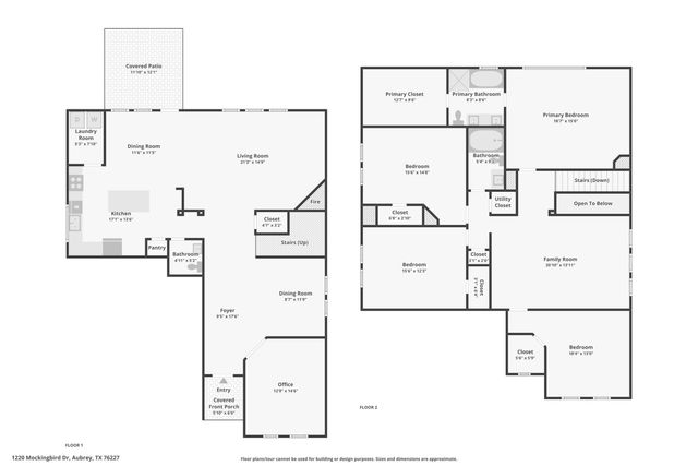 1220 Mockingbird Drive, Aubrey, TX 76227