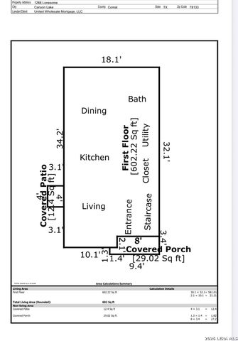 1288 Lonesome, Canyon Lake, TX 78133