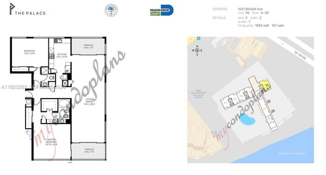 1541 Brickell Ave C2705, Miami, FL 33129