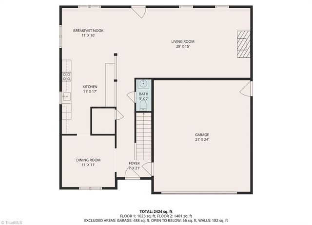 2858 Eland Drive, Winston-salem, NC 27127