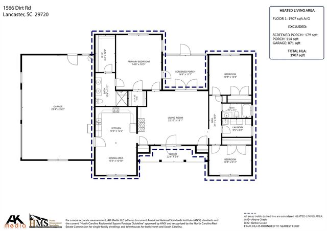 1566 Dirt Road, Lancaster, SC 29720
