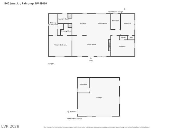1140 Janet Lane, Pahrump, NV 89060