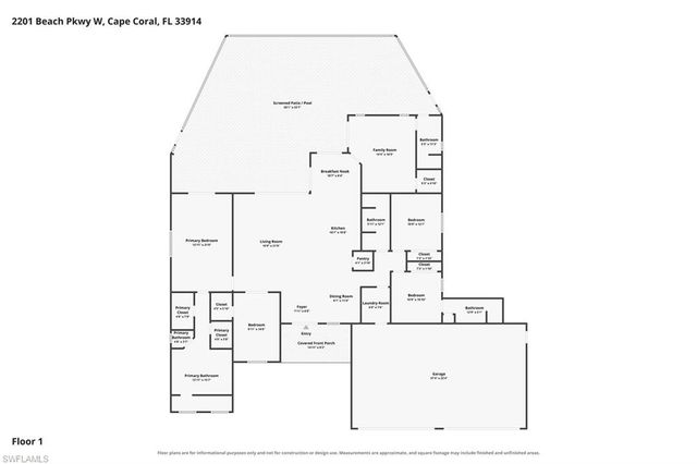 2201 Beach PKWY W, Cape Coral, FL 33914