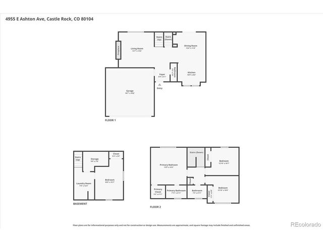 4955 E Ashton Ave, Castle Rock, CO 80104