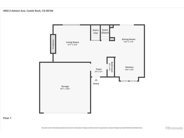 4955 E Ashton Ave, Castle Rock, CO 80104