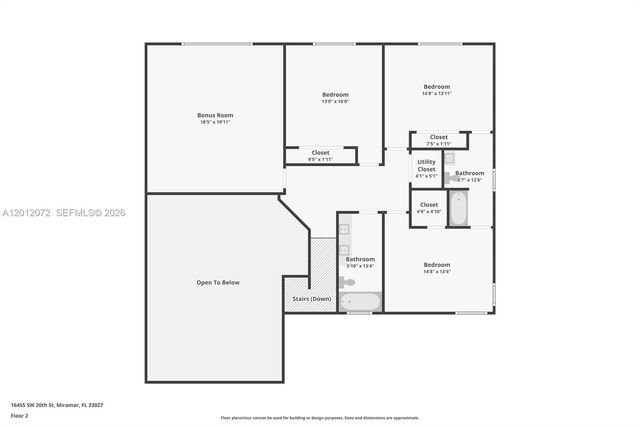 16455 SW 20th Street, Miramar, FL 33027