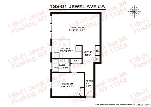 138-01 Jewel Avenue 1A, Flushing, NY 11367