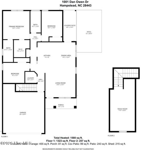 1001 Dan Owen Drive, Hampstead, NC 28443