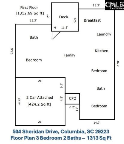 504 Sheridan Drive, Columbia, SC 29223