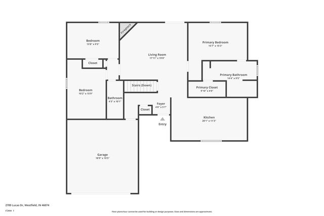 2789 Lucas Drive, Westfield, IN 46074