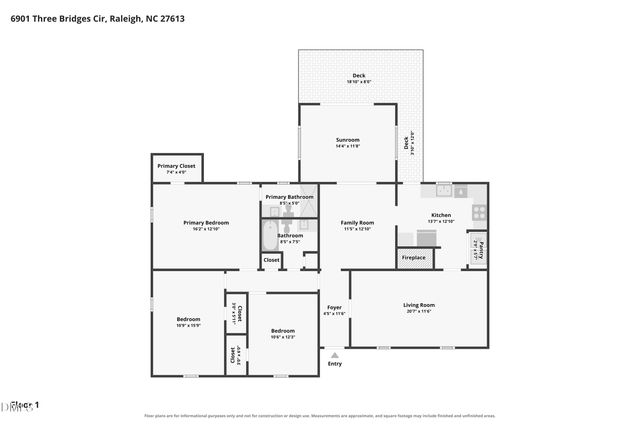 6901 Three Bridges Circle, Raleigh, NC 27613