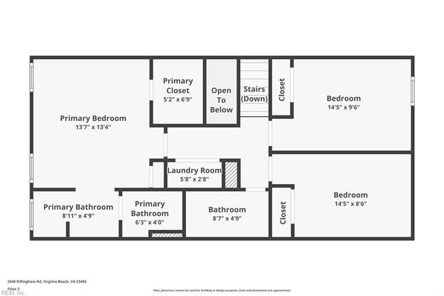 2440 Dillingham RD, Virginia Beach, VA 23456