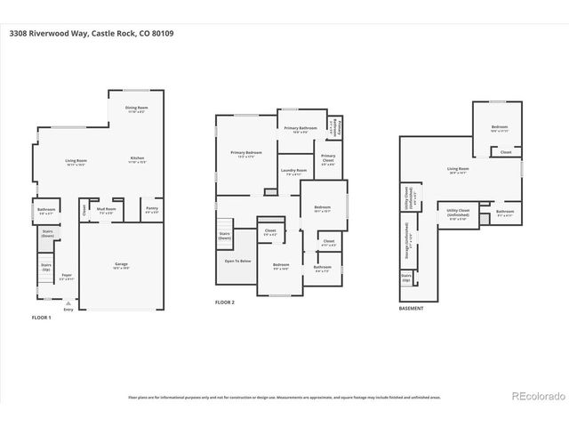 3308 Riverwood Way, Castle Rock, CO 80109