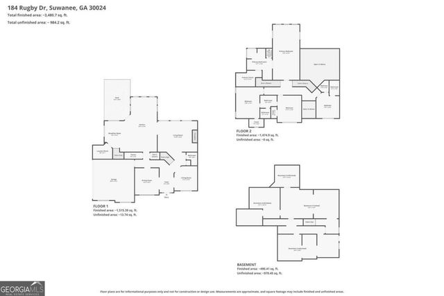 184 Rugby Drive, Suwanee, GA 30024