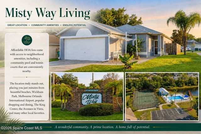 2343 Misty Way Lane, Melbourne, FL 32935