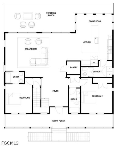 3211 Vacation LN, St James City, FL 33956