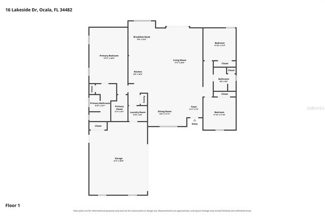 16 LAKESIDE DRIVE, Ocala, FL 34482