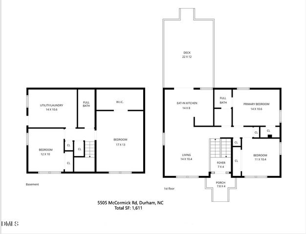 5505 Mccormick, Durham, NC 27713
