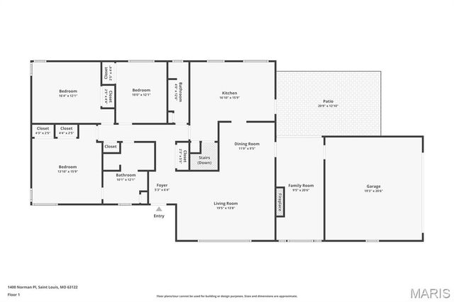 1400 Norman Place, Warson Woods, MO 63122