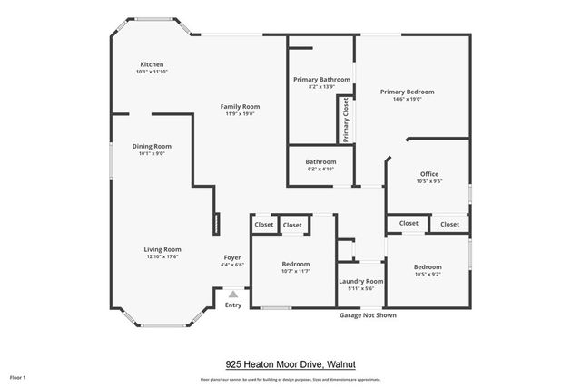 925 Heaton Moor Drive, Walnut, CA 91789