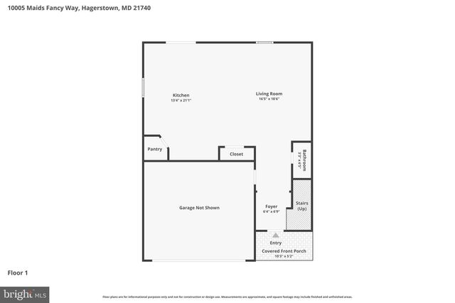 10005 MAIDS FANCY WAY, Hagerstown, MD 21740