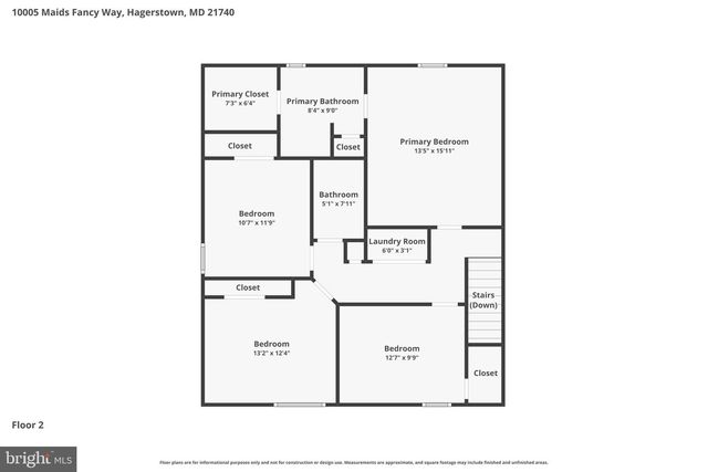10005 MAIDS FANCY WAY, Hagerstown, MD 21740