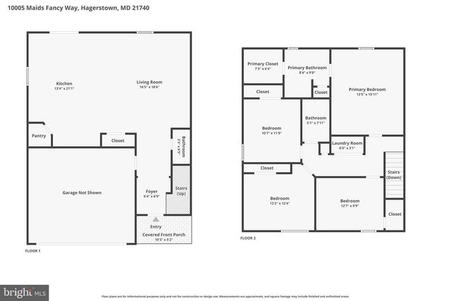 10005 MAIDS FANCY WAY, Hagerstown, MD 21740