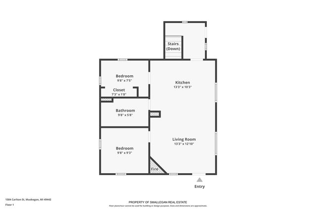 1584 Carlton Street, Muskegon, MI 49442