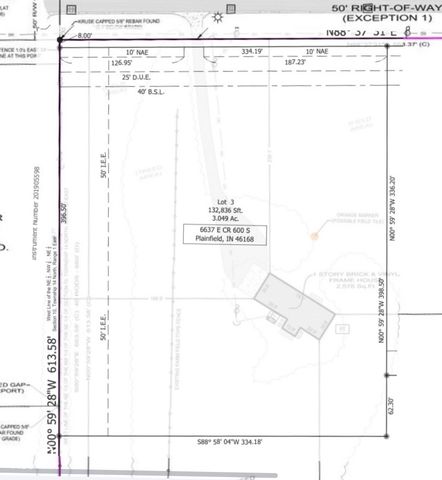 6637 E County Road 600 S, Plainfield, IN 46168