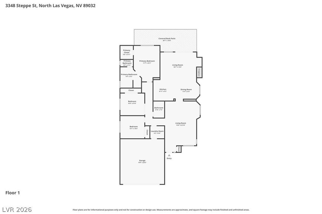 3348 Steppe Street, North Las Vegas, NV 89032 — photo 2