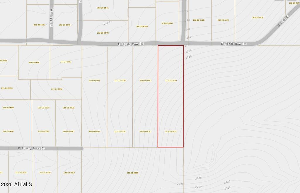 Image 2 of property listing at -- 013D in New RIver -- -, New River, AZ 85087